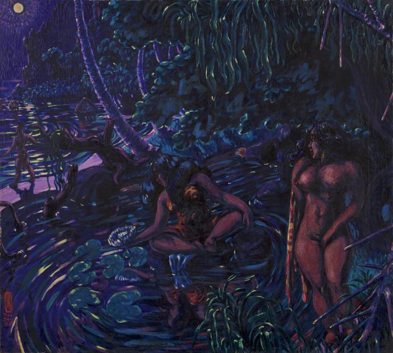 Les baigneuses 