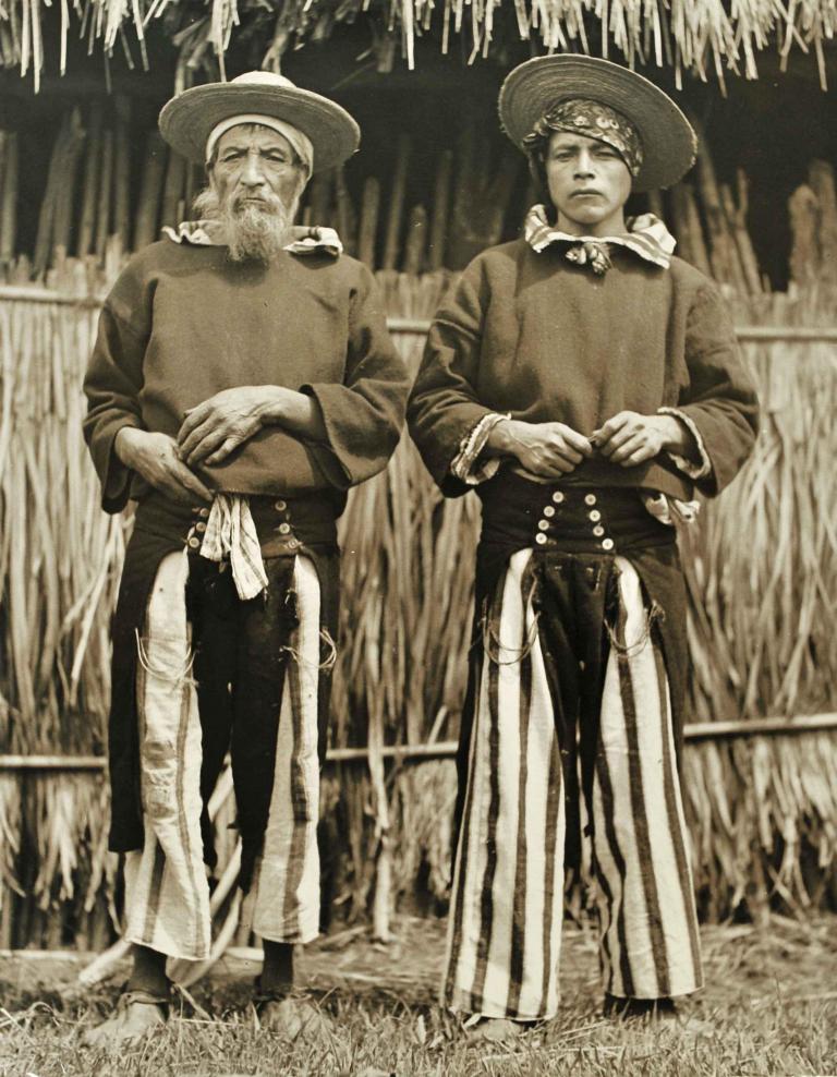 Père et son fils, Indiens Quiché, Guatemala