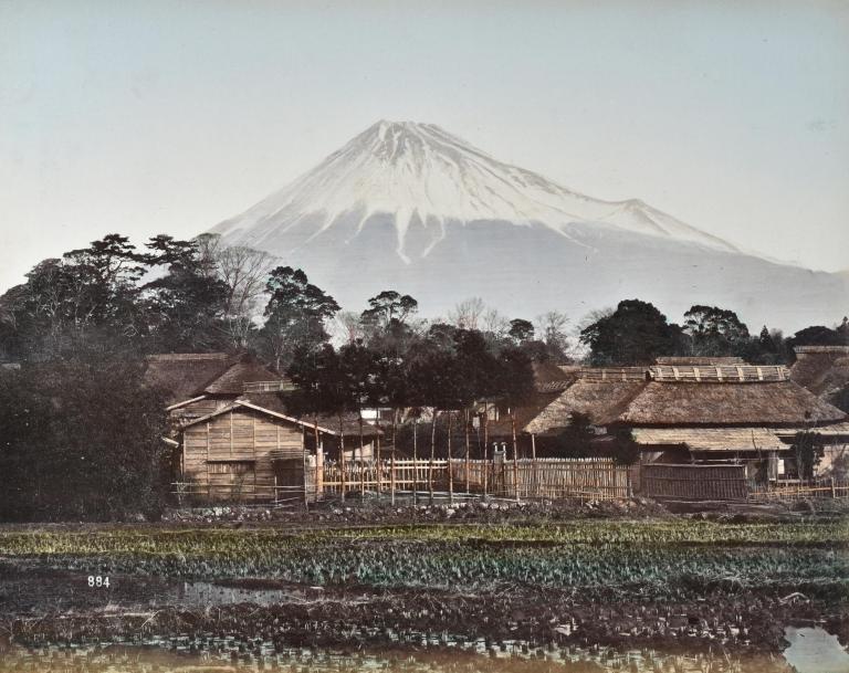 Fujiyama from Yoshiwara Farmhouse, Tokaido