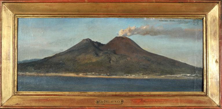 View of Vesuve, 1857