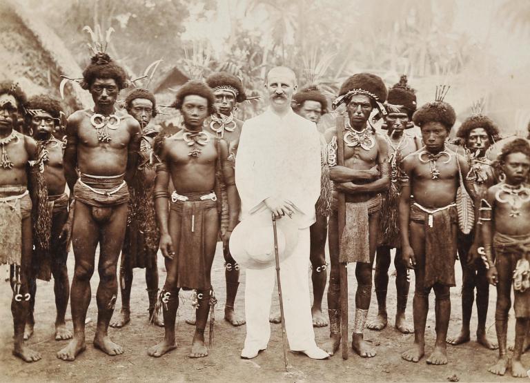 A set of six photographs, Astrolabe Bay, German New-Guinea