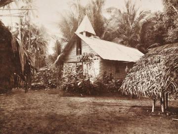 A set of six photographs, Astrolabe Bay, German New-Guinea