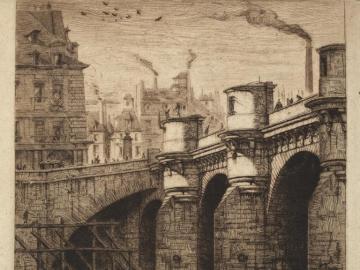 The pont neuf Paris