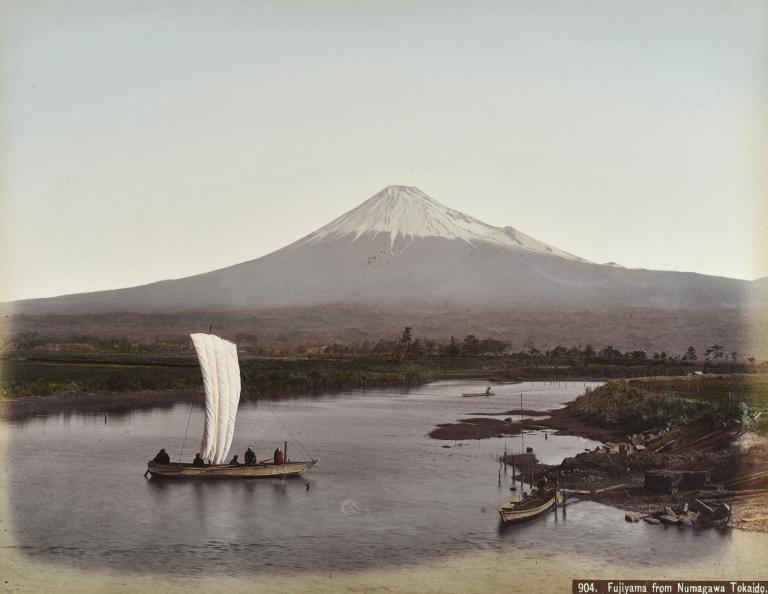 Fuji from Nogawa, Yokaido 