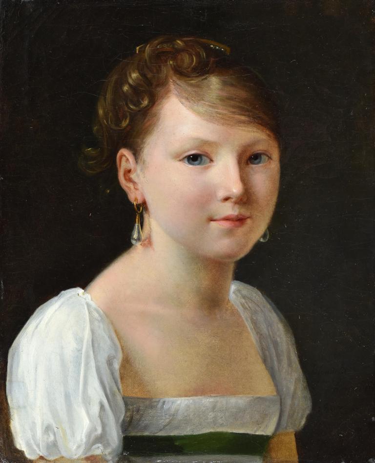 Young Girl with Pearl