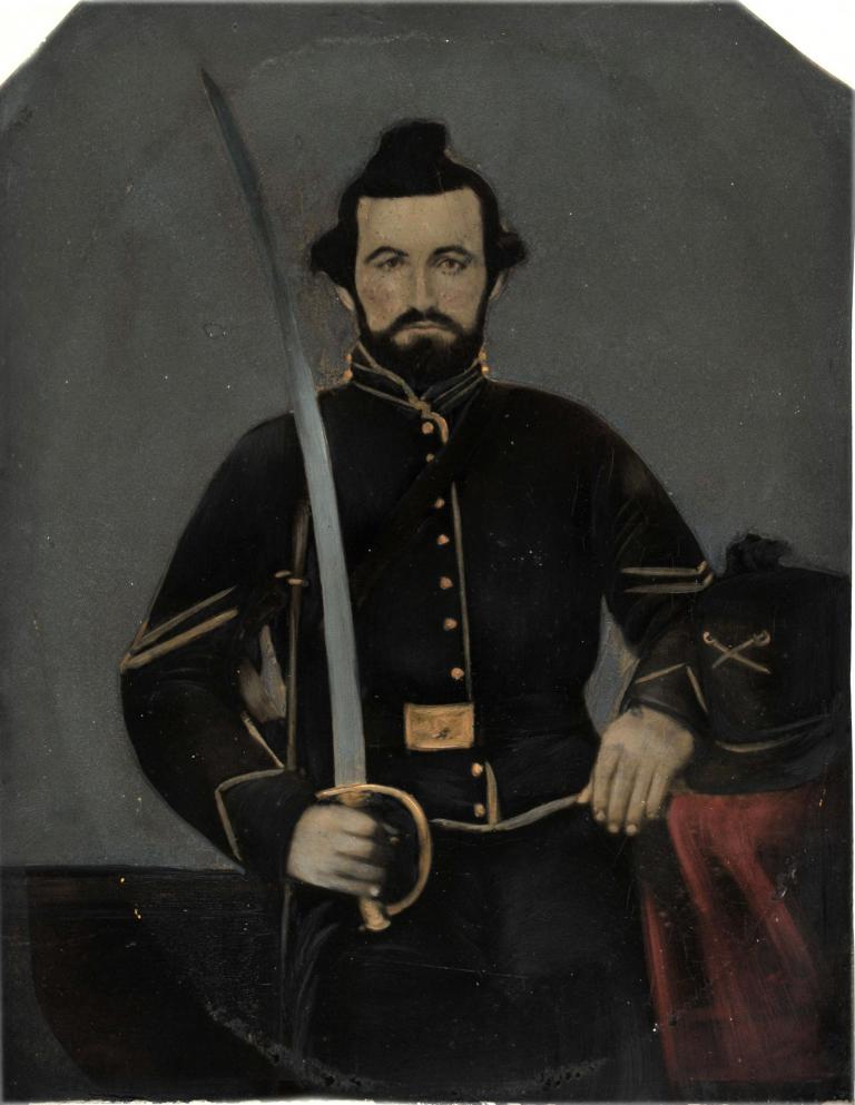 Portrait d'un soldat de l'Union, Guerre de Sécession