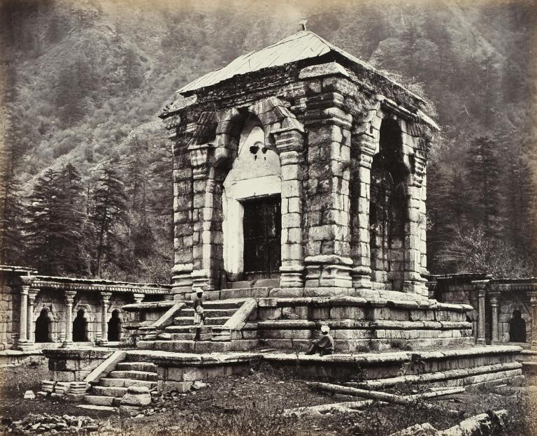 Ancien temple à Nowshera