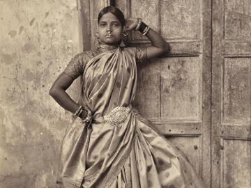 Portrait of an Indian girl