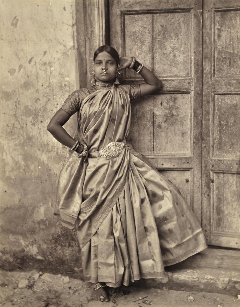 Portrait of an Indian girl