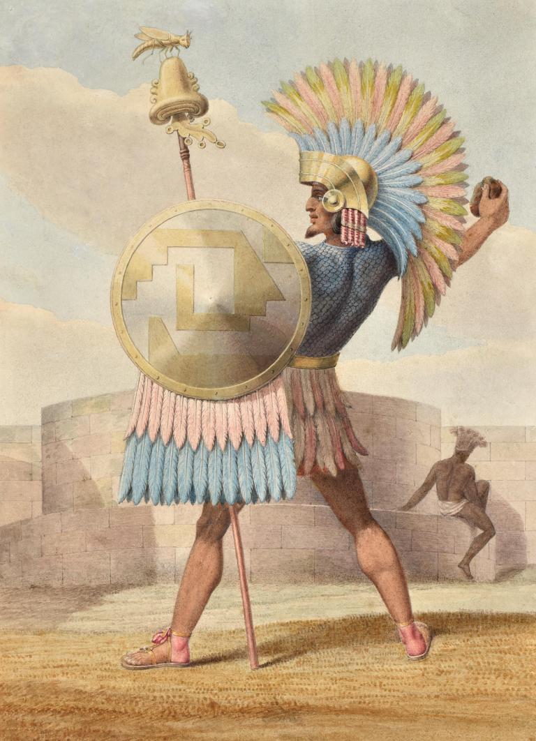 Général mexicain du temps de Montezuma, 1508