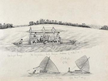 Etude de pirogues aux Iles Tonga et Fiji